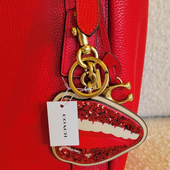 Coach X Tom Wesselman Lips Bag Charm - Picture 4 of 10